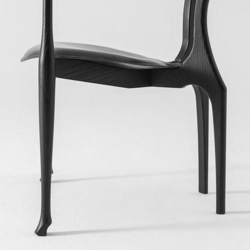 Not Yet Made - Made To Order Mid-Century Modern Black Ash Gaulino Spanish Easy Chair by Oscar Tusquets, 2010 For Sale - Image 5 of 10