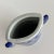 Blue Vintage Blue & White Chinoiserie Landscape Amphora Vase With Double Handles, Mid-Century For Sale - Image 8 of 11