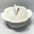 Mid-Century Modern Vintage Mid-Century Modern White Ceramic Majolica Cabbage Soup Tureen For Sale - Image 3 of 8