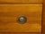 French 19th Century Petite Commode with Grey Marble Top and Two Drawers For Sale - Image 4 of 12