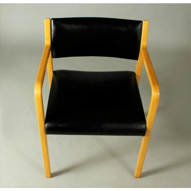 1960s Large Bentwood Armchair by Wilhelm Ritz for Wilkhahn, 1960s For Sale - Image 5 of 7