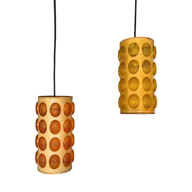 ABS Festival of Britain Ceiling Pendants, 1951, Set of 2 For Sale