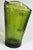 Glass Mid Century Green Bamboo Pitcher For Sale - Image 7 of 10