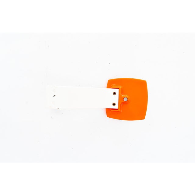 Mid-Century Modern Iron and Acrylic Glass Wall Hooks, Vienna, 1950s, Set of 6 For Sale - Image 3 of 7