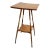Antique Turned Wood Two Tier Table or Plant Stand For Sale