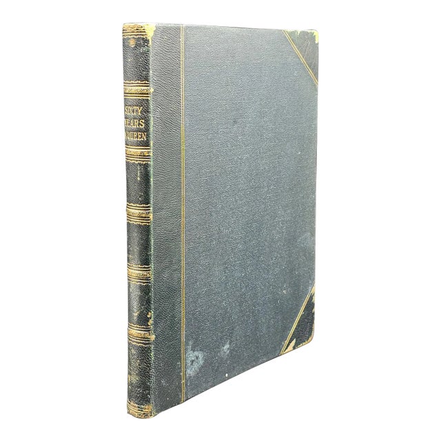Antique Royal Book, Sixty Years a Queen, History Reference, Hardcover, Victorian For Sale