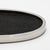 Black Oval Tray in Black Shagreen With Polished Stainless Steel by Kifu Paris For Sale - Image 8 of 8
