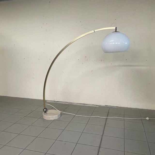 Arc Floor Lamp by Goffredo Reggiani for Reggiani, 1960s For Sale - Image 6 of 18