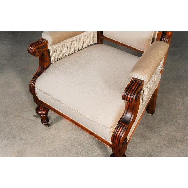 19th Century Gründerzeit Armchairs from Möblinger, Set of 2 For Sale - Image 17 of 18