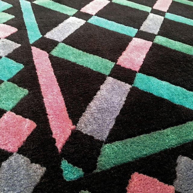 Textile Vintage Arlequine Rug from Missoni, 1980s For Sale - Image 7 of 11
