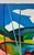 1970s 1978 Colorful Cubic Abstract Landscape Oil Painting on Canvas For Sale - Image 5 of 15