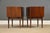 1960s 1960s Refinished American of Martinsville Walnut and Aluminum Nightstands - A Pair For Sale - Image 5 of 10