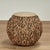 Animal Skin Pair of Vintage Palecek Leather and Suede Ottomans For Sale - Image 7 of 12