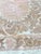 Tan Vintage Suzani Tablecloth From Bukhara, 4'4'' X 5' For Sale - Image 8 of 9