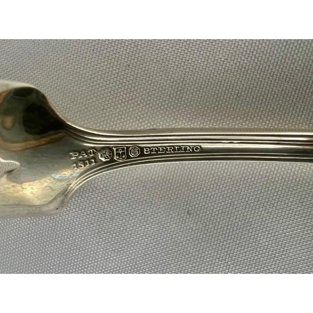 1910s English Sterling Silver Serving Spoon For Sale In Los Angeles - Image 6 of 6