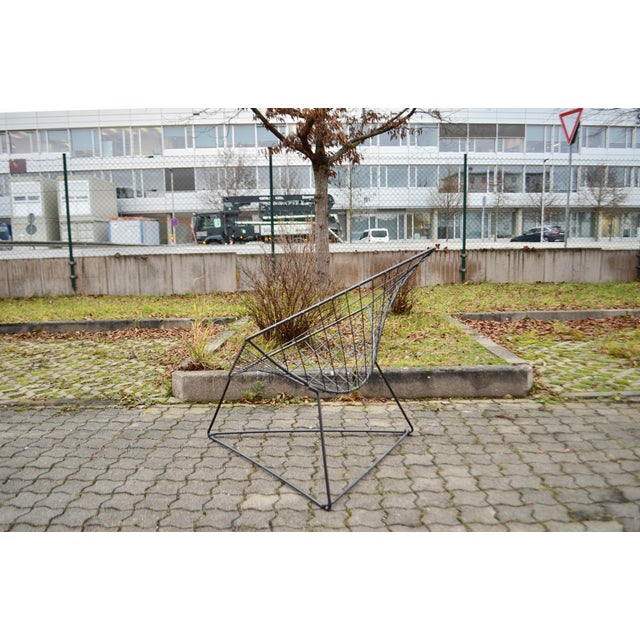 Model OTI 1980 Wire Lounge Chair by Niels Gammelgaard for Ikea, 1986 For Sale - Image 13 of 17