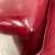 American Art Deco Club Chair & Ottoman in Red Naugahyde - a Pair For Sale - Image 11 of 13