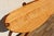 Mid-Century Sculptural Bird’s-Eye Maple & Rosewood Console Table, 1980s For Sale - Image 4 of 18
