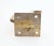Vintage Polished Brass Elongated Double Wall Hook For Sale - Image 4 of 4