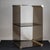 Cabinet in Smoked Tempered Glass and Brass-Plated Metal with Mirror by Pierangelo Gallotti for Gallotti e Radice, 1970s For Sale - Image 4 of 15