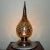 Vintage Moroccan Silver Hand-Engraved Table Lamp For Sale - Image 4 of 5