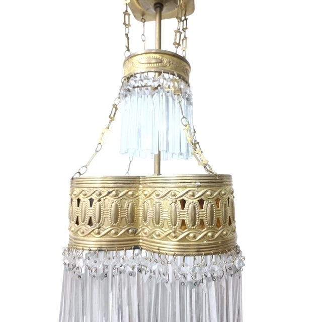 Modernist Ceiling Lamp, 1930s For Sale - Image 4 of 7