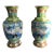 1950s Chinese Cloisonn√© Vases - Set of 2 For Sale