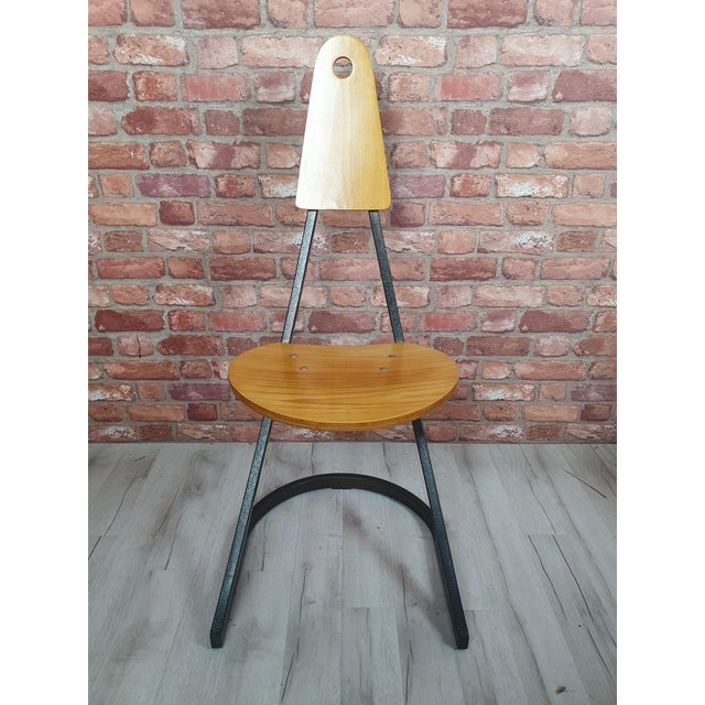 Mid-Century Modern Vintage French Arii Chair by Mirima, 1970s For Sale - Image 3 of 5