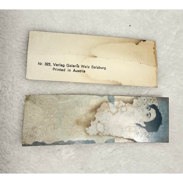 Antique Art Nouveau Photo Frame in Pewter With Postcard Insert, 1900s For Sale - Image 10 of 12