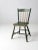 Late 19th Century Antique Primitive Painted Plank Seat Chair For Sale - Image 5 of 11