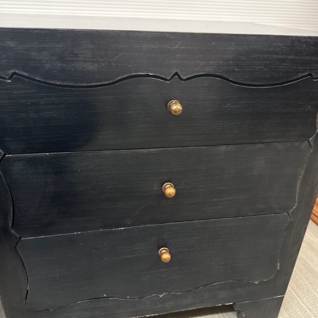 Scalloped Drawer Nightstands, Pair For Sale - Image 12 of 12
