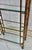 Chinese Chippendale Pagoda Style Iron Faux Bamboo Etagere For Sale - Image 11 of 18