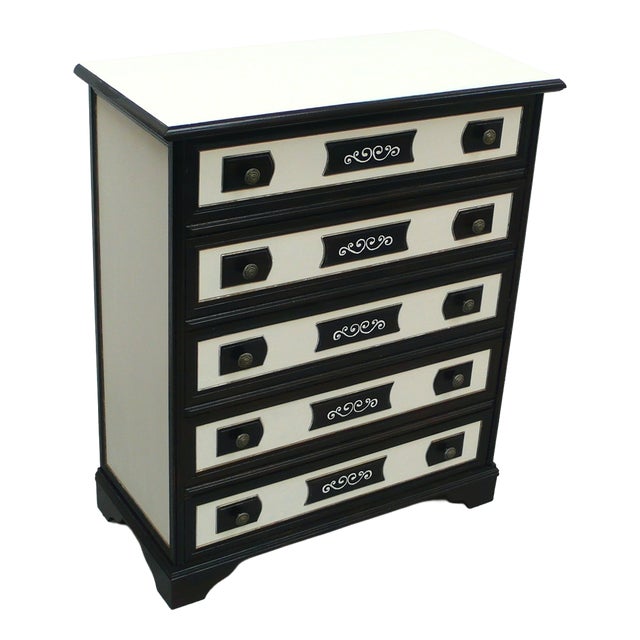 Chest of Drawers in Dark Nutwood, 1970s For Sale