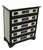 Chest of Drawers in Dark Nutwood, 1970s For Sale