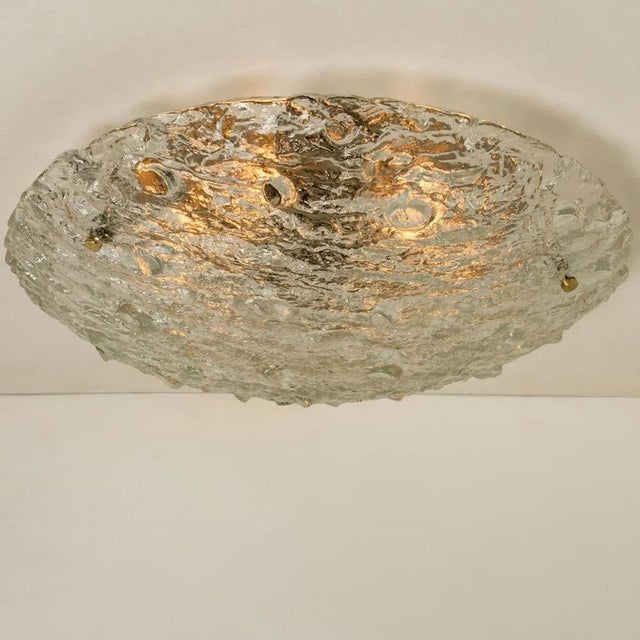 Beautiful high quality light fixture made by kaiser leuchten, austria. Manufactured in mid century, circa 1970 (at the end...