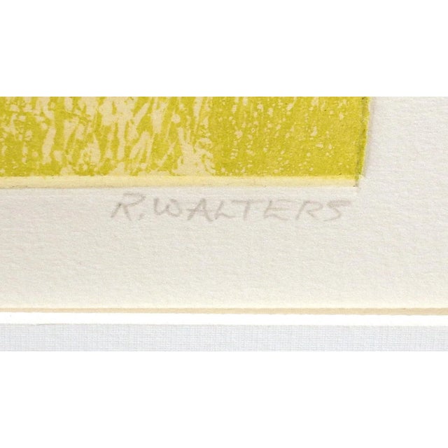 R. Walters "Cornfield" Signed Print For Sale - Image 4 of 7