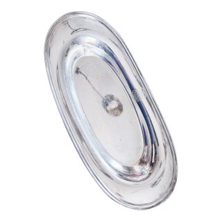 Vintage Silver Plated Union Pacific Railroad Bread Tray For Sale