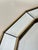 1980s Italian Giltwood and Faceted Glass Wall Mirror, 1980s For Sale - Image 5 of 12