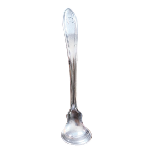 Antique Silver Plated American Export Lines Mustard Ladle