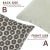Fabdivine "Linen Blend" Decorative Throw Pillow Cover "Bulbul"- 18x18 Inch For Sale - Image 4 of 5