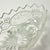 Mid-Century Boho Chic Hollywood Regency Glass Footed Centerpiece/Fruit Bowl For Sale - Image 4 of 16