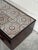 Rosewood Low Three Drawer Chest With Tile Top Media Stand Coffee Table Denmark 1960s For Sale - Image 10 of 10