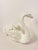 Large Vintage White Porcelain Swan Planter Sculpture MCM Decor Italian Style For Sale - Image 12 of 17