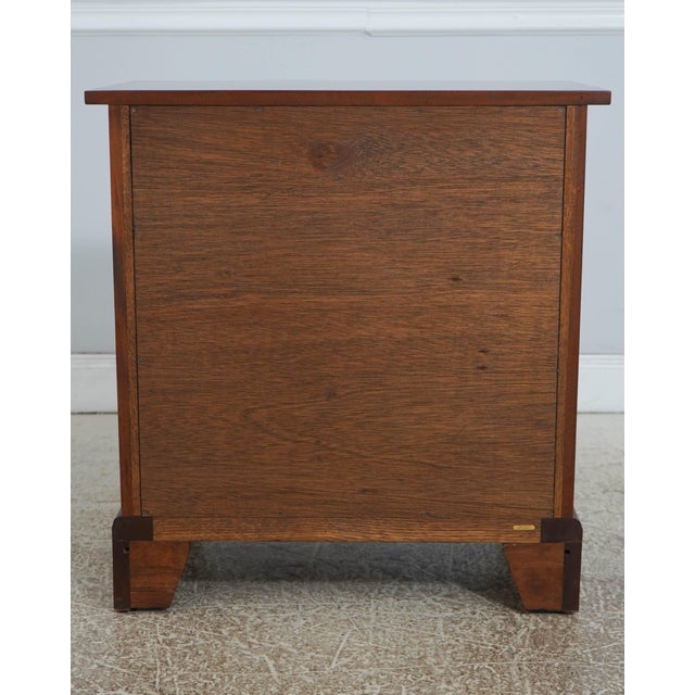 Pair of Stickley Antiquities Mahogany Bachelor Chests For Sale - Image 15 of 18