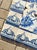 Antique 18th Century Portuguese Blue & White Flowerpiece on a Classical Stand Tile Mural For Sale - Image 4 of 16