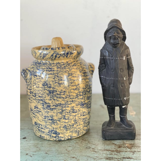 Vintage Ransbottom Stoneware Cookie Jar For Sale - Image 11 of 12