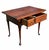 Antique Queen Anne Pennsylvania Walnut Two Drawer Diminutive Tavern Table Rare For Sale - Image 4 of 12
