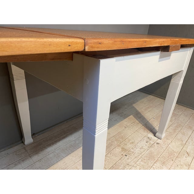 Antique Extendable Table, 1890s For Sale - Image 9 of 15