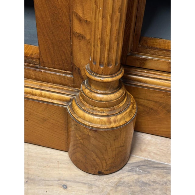 Antique Open Bookcase in Elm For Sale - Image 11 of 15