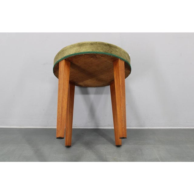 Art Deco Stools, Czechoslovakia, 1940s, Set of 2 For Sale - Image 9 of 10